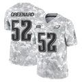 P.Eagles #52 Jonathan Greenard Player Arctic Camo Salute to Service Limited Game Edoa Stitched Jerseys