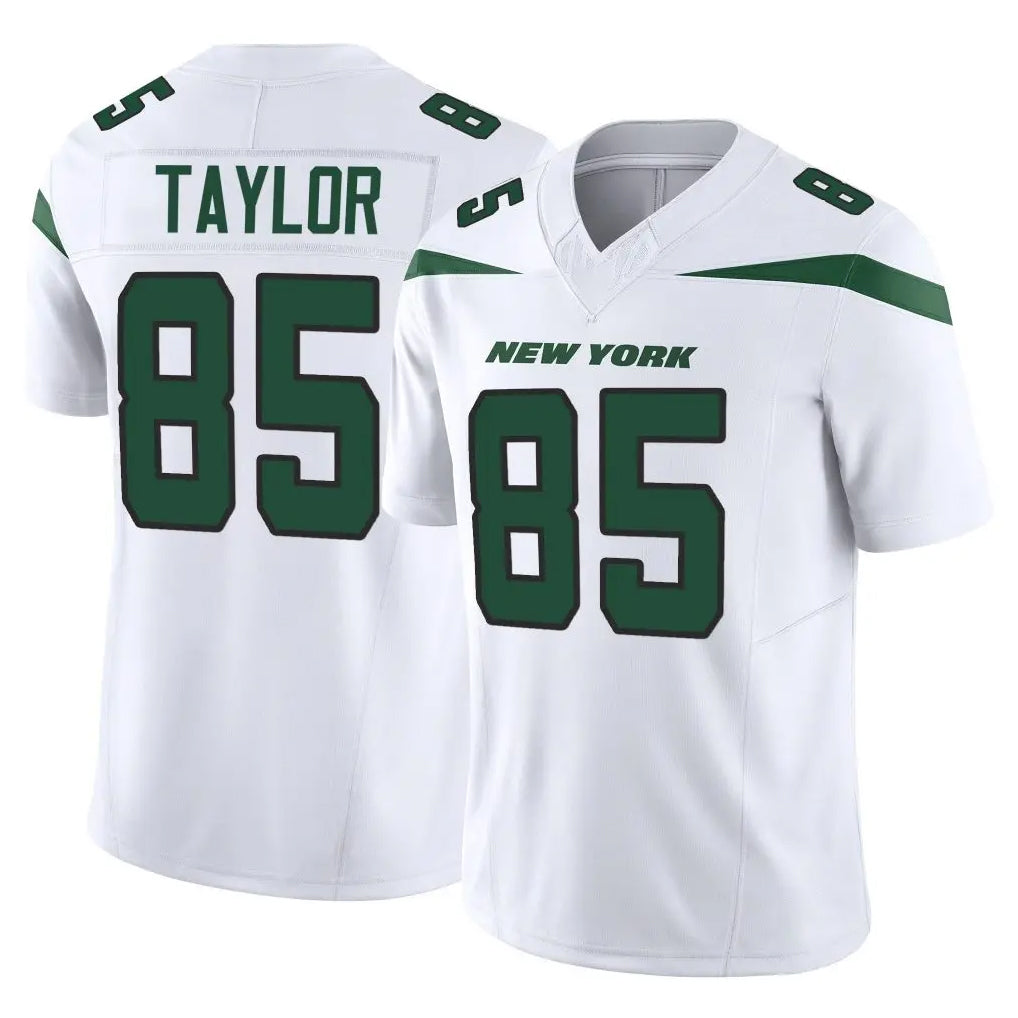 NY.Jets #85 Mason Taylor Player White Limited Vapor F.U.S.E. Home Game Edoa Stitched Jerseys