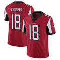 A.Falcons #18 Kirk Cousins Player Red Color Vapor Untouchable Limited Home Game Edoa Stitched Jerseys