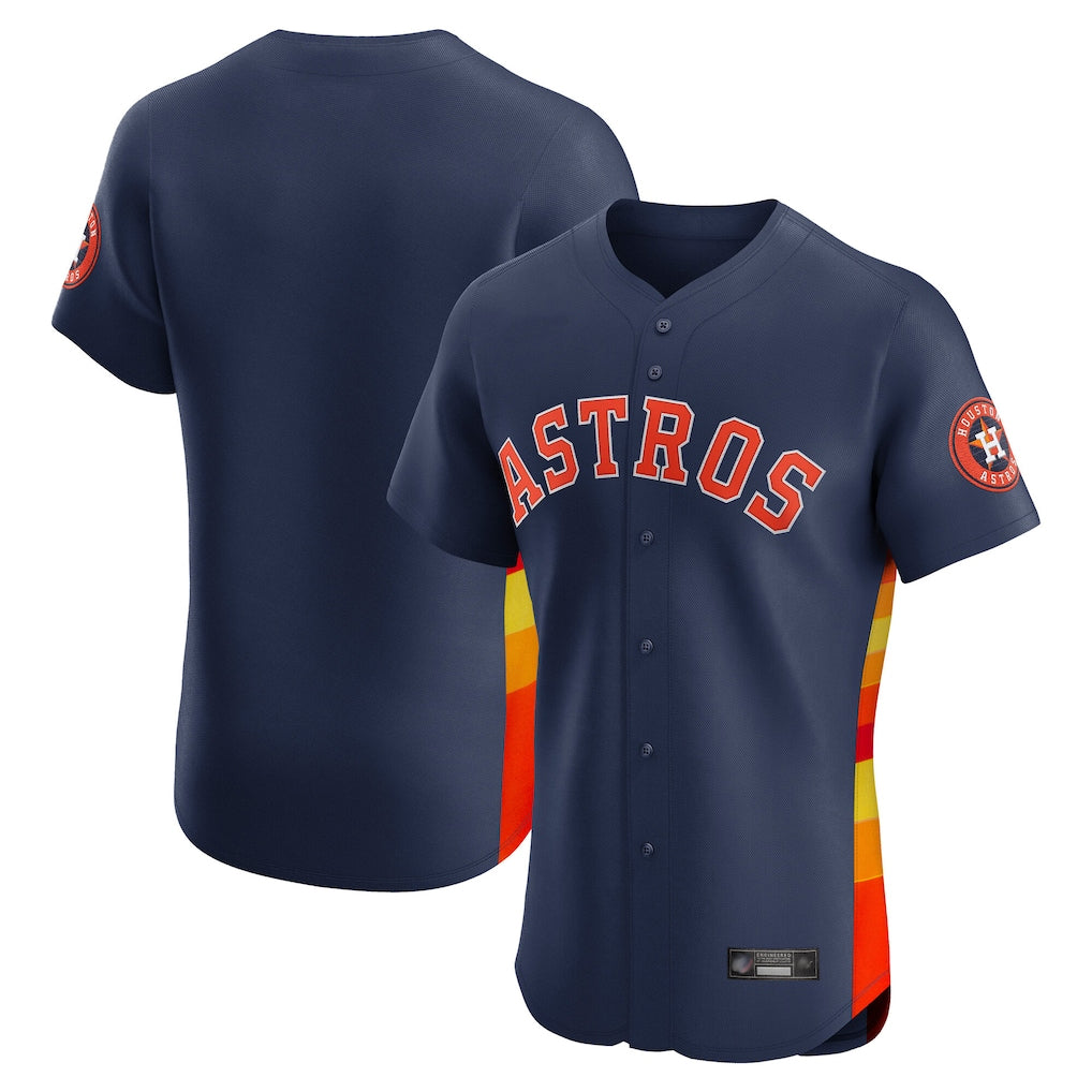 H.Astros ## Astros Blank Player Navy Limited Elite Home Edoa Stitched Jerseys