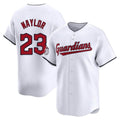 C.Guardians #23 Bo Naylor Player White Limited Home Edoa Stitched Jerseys
