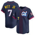 KC.Royals #7 Bobby Witt Jr. Player Navy Limited American League All-Star Edition Edoa Stitched Jerseys