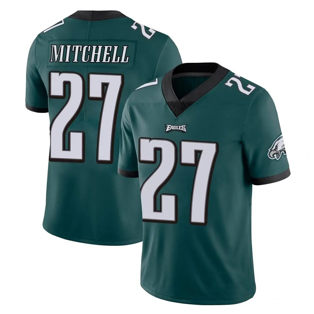 P.Eagles #27 Quinyon Mitchell Player Team Color Green Vapor Untouchable Home Game Edoa Stitched Jerseys