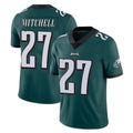 P.Eagles #27 Quinyon Mitchell Player Team Color Green Vapor Untouchable Home Game Edoa Stitched Jerseys