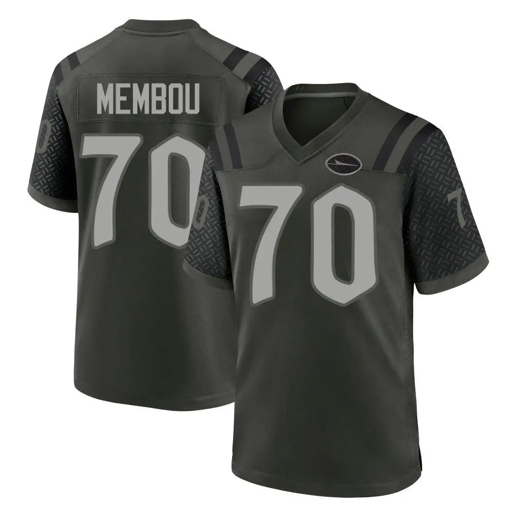 NY.Jets #70 Armand Membou Player Green 2025 Rivalries Collection Home Game Edoa Stitched Jerseys