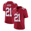NY.Giants #21 Paulson Adebo Player Red Limited Vapor Untouchable Home Game Edoa Stitched Jerseys