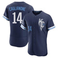 KC.Royals #14 Jac Caglianone Player Navy City Connect Limited Elite Home Edoa Stitched Jerseys