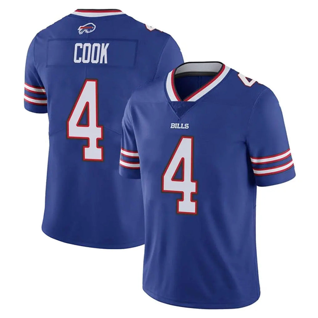B.Bills #4 James Cook III Player Royal  Vapor Untouchable Limited Edoa Stitched Jerseys