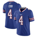 B.Bills #4 James Cook III Player Royal  Vapor Untouchable Limited Edoa Stitched Jerseys