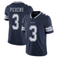 D.Cowboys #3 George Pickens Player Navy Vapor Untouchable Limited Home Game Edoa Stitched Jerseys