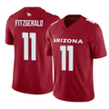 A.Cardinals #11 Larry Fitzgerald Player Cardinal Vapor F.U.S.E. Limited Home Game Edoa Stitched Jerseys