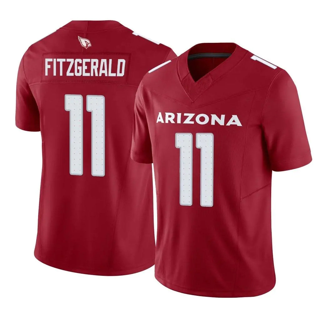 A.Cardinals #11 Larry Fitzgerald Player Cardinal Vapor F.U.S.E. Limited Home Game Edoa Stitched Jerseys