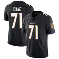 B.Ravens #71 Olaivavega Ioane Player Black Vapor Untouchable Limited Home Edoa Stitched Jerseys