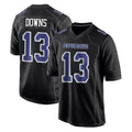 D.Cowboys #13 Caleb Downs Player Carbon Black Fashion Home Game Edoa Stitched Jerseys