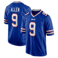 B.Bills #9 Bradley Chubb Player Royal Home Game Edoa Stitched Jerseys