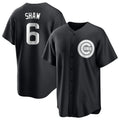 C.Cubs #6 Matt Shaw Player Black Game Edoa Stitched Jerseys