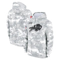 B.Bills ## Bills Blank Player Arctic Camo Salute to Service Hoodies Edoa Stitched Jerseys