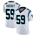 C.Panthers #59 Luke Kuechly Player White Vapor Untouchable Limited Game Edoa Stitched Jerseys