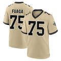 NO.Saints #75 Taliese Fuaga Player Gold Home Game Edoa Stitched Jerseys