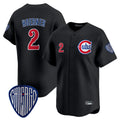 C.Cubs #2 Nico Hoerner Player Black Vapor Premier Limited Home Edoa Stitched Jerseys