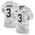 A.Cardinals #3 Budda Baker Player Camo Salute to Service Limited Edoa Stitched Jerseys