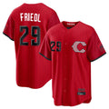 C.Reds #29 TJ Friedl Player Red 2026 City Connect Home Game Edoa Stitched Jerseys