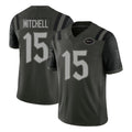 NY.Jets #15 Adonai Mitchell Player Green Limited 2025 Rivalries Collection Home Game Edoa Stitched Jerseys