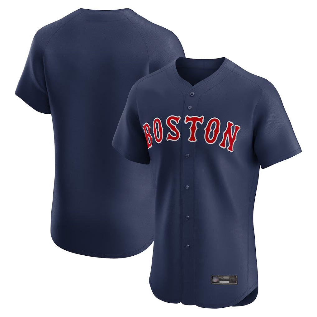 B.Red Sox ## Red Sox Blank Player Navy Limited Elite Home Game Edoa Stitched Jerseys