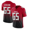 A.Falcons #65 Matthew Bergeron Player Red Vapor Untouchable Limited Home Game Edoa Stitched Jerseys