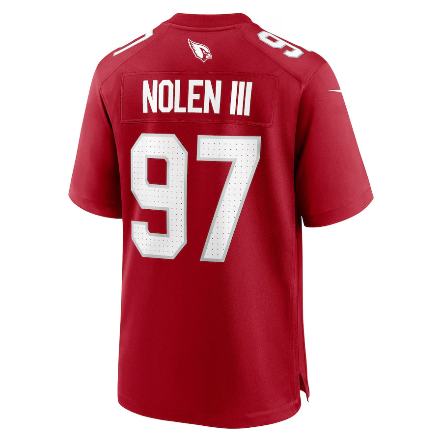 A.Cardinals #97 Walter Nolen III Player Cardinal Game Edoa Stitched Jerseys