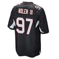 A.Cardinals #97 Walter Nolen III Player Black Home Game Edoa Stitched Jerseys