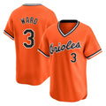 B.Orioles #3 Taylor Ward Player Orange T-shirt Limited Home Game Edoa Stitched Jerseys