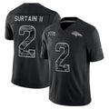 D.Broncos #2 Patrick Surtain II Player Black Limited 2026 Salute to Service Home Game Edoa Stitched Jerseys