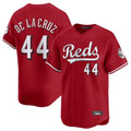 C.Reds #44 Elly De La Cruz Player Red Home Limited Edoa Stitched Jerseys