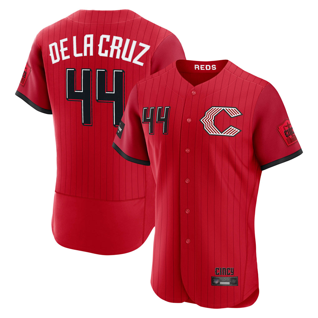 C.Reds #44 Elly De La Cruz Player Red 2026 City Connect Limited Elite Home Edoa Stitched Jerseys