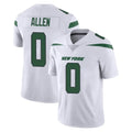 NY.Jets #0 Braelon Allen Player White Spotlight Limited Vapor Home Game Edoa Stitched Jerseys