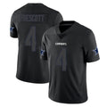 D.Cowboys #4 Dak Prescott Player Black Impact Limited Home Game Edoa Stitched Jerseys