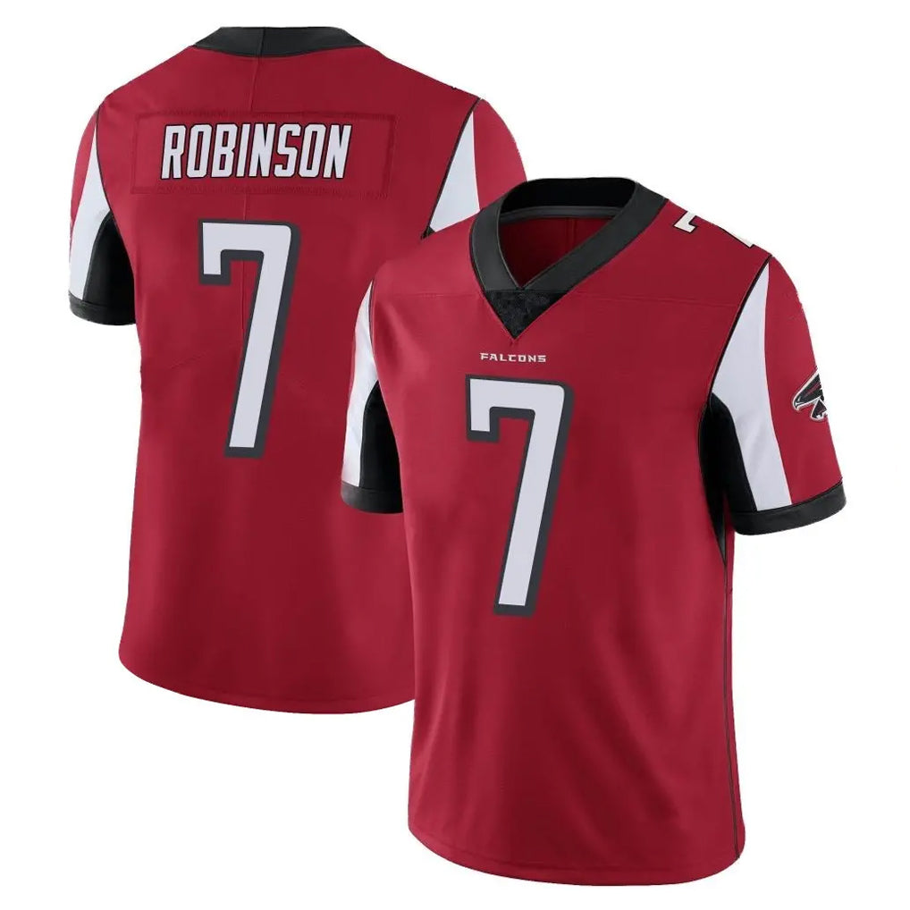 A.Falcons #7 Bijan Robinson Player Red Color Vapor Untouchable Limited Home Game Edoa Stitched Jerseys