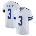 D.Cowboys #3 George Pickens Player White Vapor Untouchable Limited Home Game Edoa Stitched Jerseys