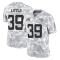 J.Jaguars #39 Cam Little Player Arctic Camo Salute To Service Limited Game Edoa Stitched Jerseys
