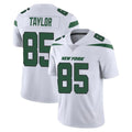 NY.Jets #85 Mason Taylor Player White Spotlight Limited Vapor Home Game Edoa Stitched Jerseys