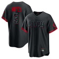 C.Reds #3 Ke'Bryan Hayes Player Black City Connect Home Game Edoa Stitched Jerseys