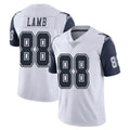 D.Cowboys #88 CeeDee Lamb Player White-Navy Limited Color Rush Vapor Untouchable Home Game Edoa Stitched Jerseys