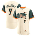 B.Orioles #7 Jackson Holliday Player Cream 2026 City Connect Limited Elite Home Game Edoa Stitched Jerseys