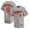 B.Orioles #6 Ryan Mountcastle Player Gray Limited Home Game Edoa Stitched Jerseys