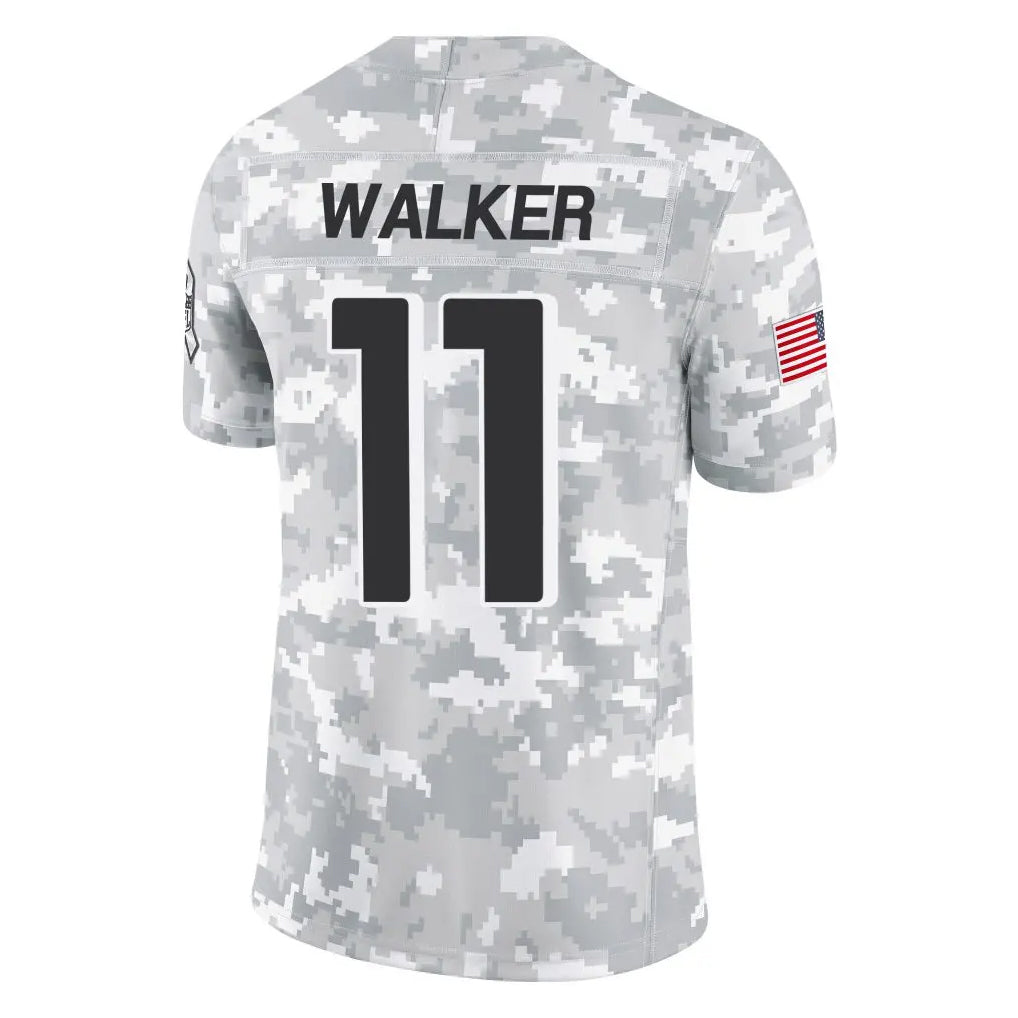 A.Falcons #11 Jalon Walker Player Arctic Camo Salute to Service Limited Edoa Stitched Jerseys