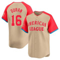 B.Red Sox #16 Jarren Duran Player Cream All-Star Short-Sleeved Home Game Edoa Stitched Jerseys