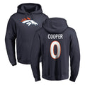 D.Broncos #0 Jonathon Cooper Player Navy Pullover Hoodie Limited Edoa Stitched Jerseys