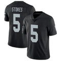 LV.Raiders #5 Eric Stokes Player Black Limited Vapor Untouchable Home Game Edoa Stitched Jerseys