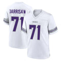 M.Vikings #71 Christian Darrisaw Player White Alternate Home Game Edoa Stitched Jerseys